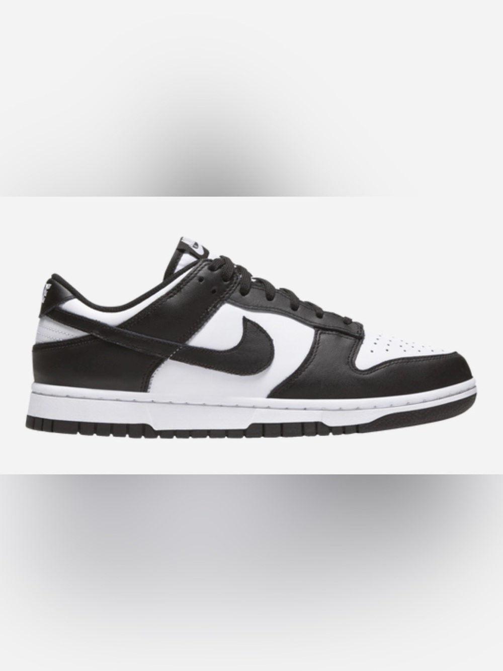 Nike Black and White Low-Top Dunks Women's Sneakers size 10